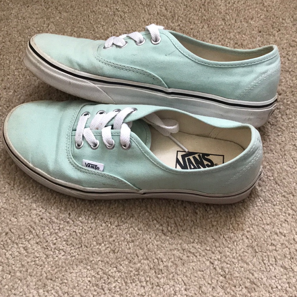 Mint Green Vans - image 2